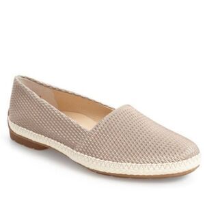 Paul Green Layla Tan Woven Slip On Loafers Sz‎ 6.5